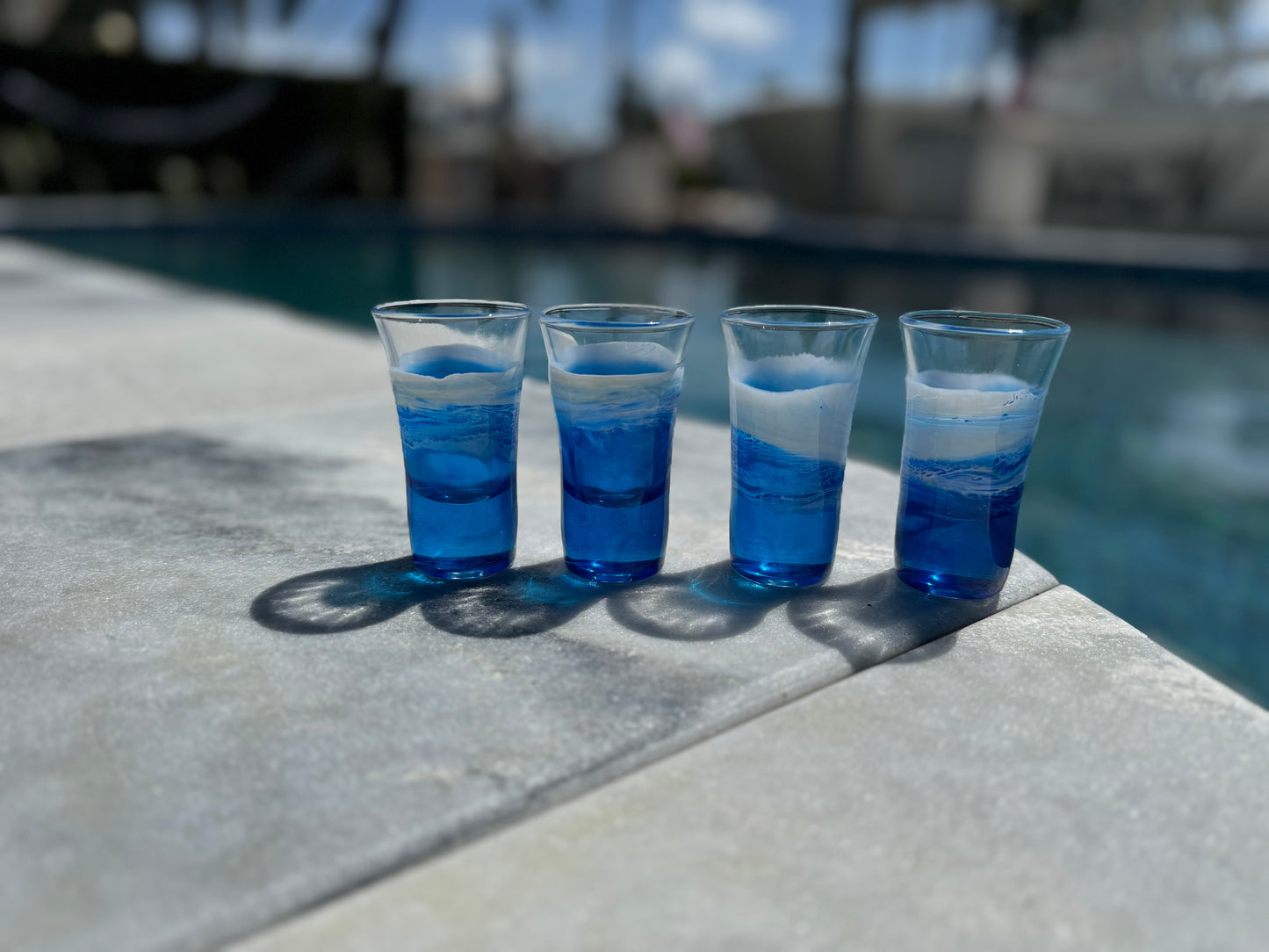 2 Shot glasses